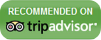 Recommended on Trip Advisor logo